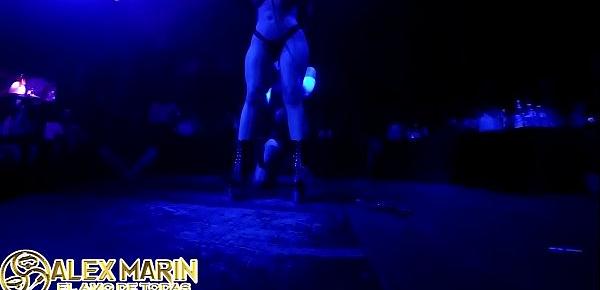 show en club swinger con alex marin